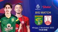 Link Live Streaming BRI Super League 2025/26: Persebaya vs Persis Solo Tayang Eksklusif di Vidio